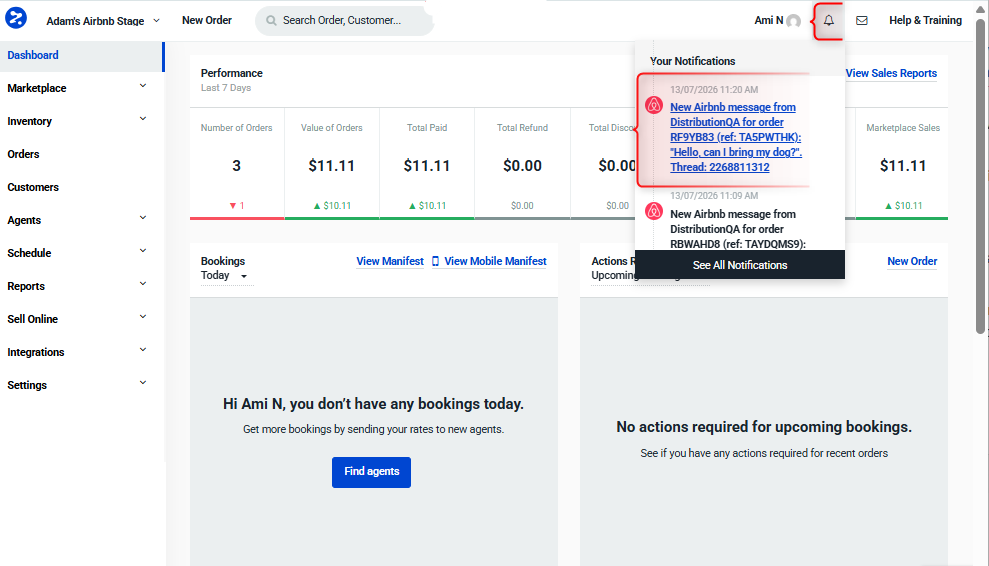 Airbnb Message Notification with snippet Highlighted'.png