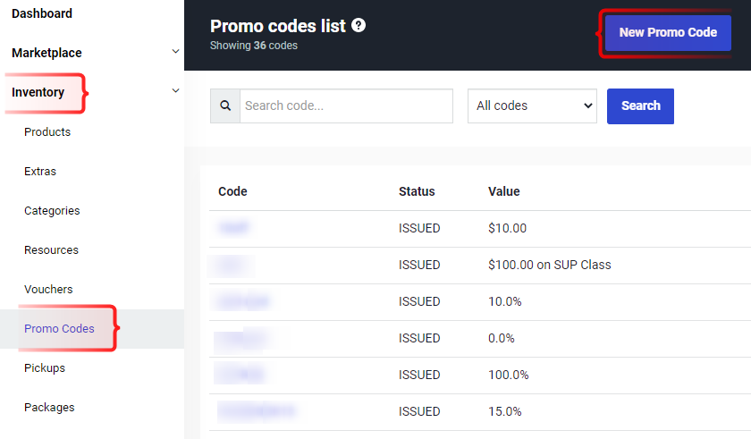 How To Create Promo Codes Help Training